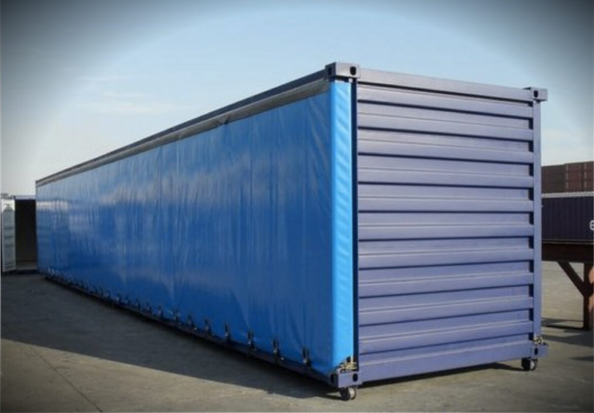 Curtain Side Shipping Container Manufacturer